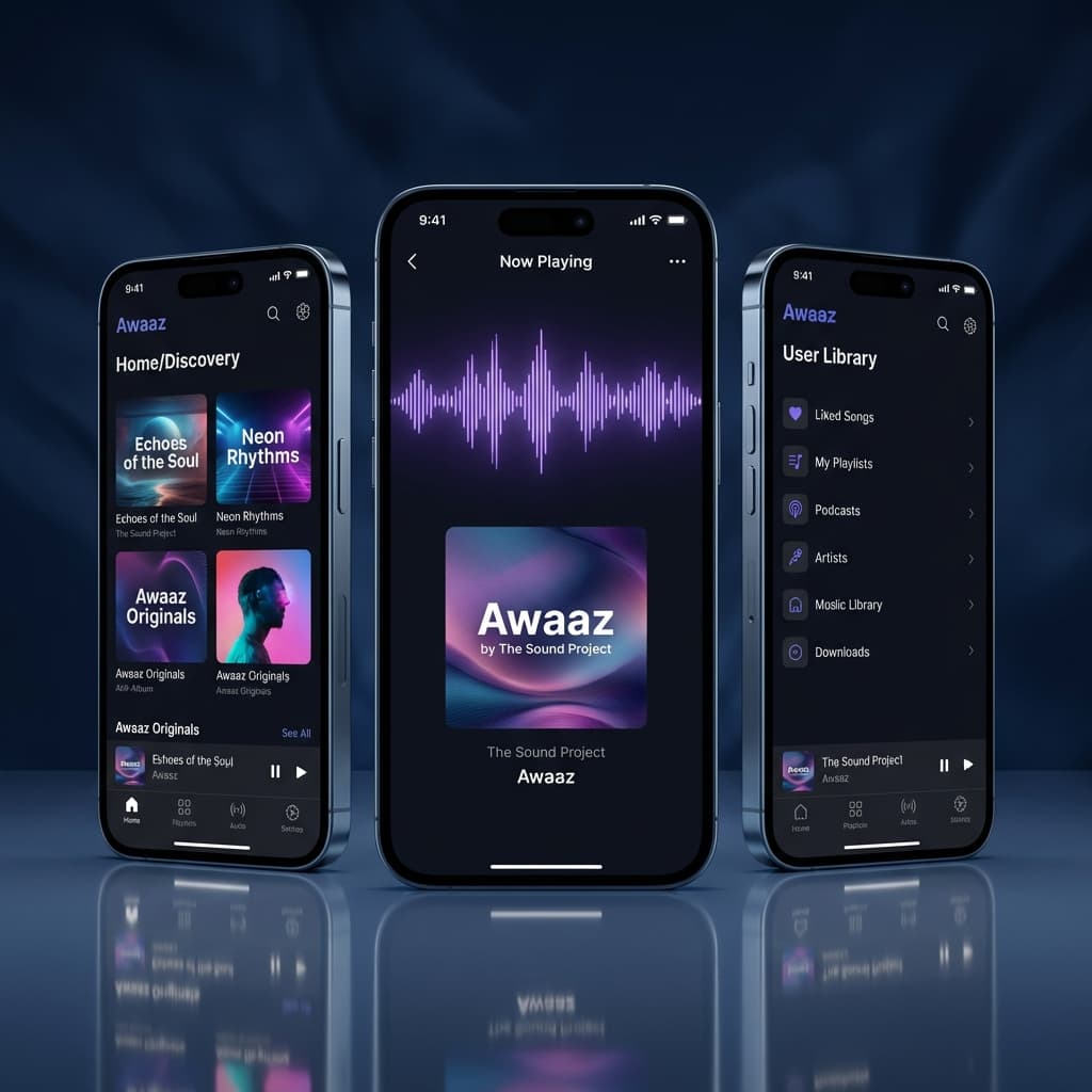 Awaaz Mobile Interface